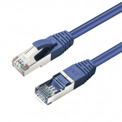 Сетевой кабель MicroConnect CAT6A S/FTP, 0,5 м, синий