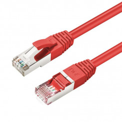 MicroConnect CAT6A S/FTP võrgukaabel 0,25m, punane