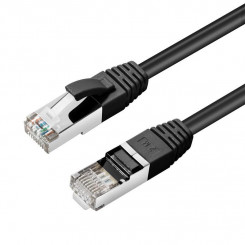 MicroConnect CAT6A S/FTP võrgukaabel 2,0 m, must