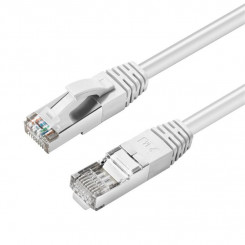 MicroConnect CAT6A S/FTP Network Cable 0.25m, White