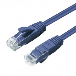 MicroConnect CAT6A UTP Network Cable 0.25m, Blue