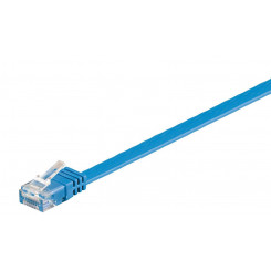 ПЛОСКИЙ Сетевой кабель MicroConnect CAT6 U/UTP, 1 м, красный