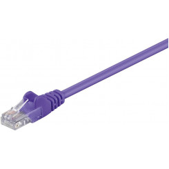 Сетевой кабель MicroConnect CAT5e U/UTP, 1 м, фиолетовый
