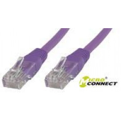 MicroConnect CAT5e U/UTP võrgukaabel 5m, lilla