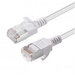 MicroConnect CAT6A U-FTP Slim, LSZH, сетевой кабель 0,25 м, белый