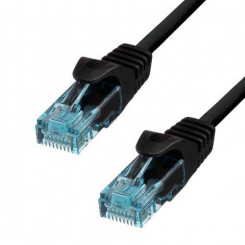 ProXtend CAT6A U/UTP CU LSZH Etherneti kaabel must 25cm