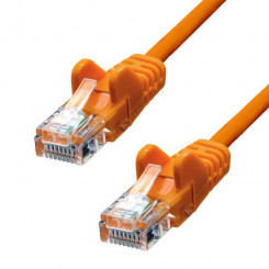ProXtend CAT5e U/UTP CCA PVC Etherneti kaabel Oranž 1m