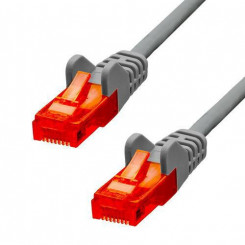 Ethernet-кабель ProXtend CAT6 U/UTP CCA, ПВХ, серый, 1,5 м