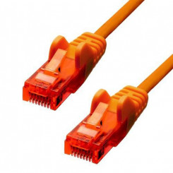 Ethernet-кабель ProXtend CAT6 U/UTP CCA, ПВХ, оранжевый, 20 см