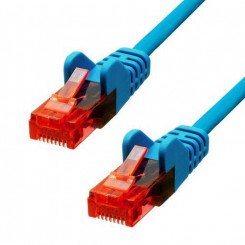 Ethernet-кабель ProXtend CAT6 U/UTP CCA, ПВХ, синий, 2 м