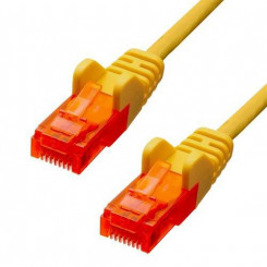 Ethernet-кабель ProXtend CAT6 U/UTP CCA, ПВХ, желтый, 1,5 м