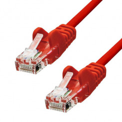 Ethernet-кабель ProXtend CAT5e U/UTP CCA, ПВХ, красный, 50 см