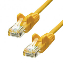 ProXtend CAT5e U/UTP CCA PVC Ethernet Cable Yellow 30cm