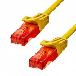 Ethernet-кабель ProXtend CAT6 U/UTP CU LSZH, желтый, 50 см