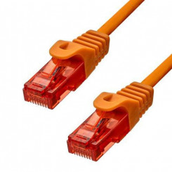 ProXtend CAT6 U/UTP CU LSZH Ethernet Cable Orange 1m
