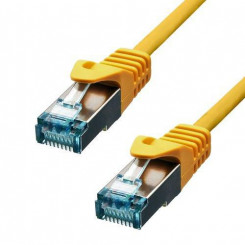 ProXtend CAT6A S/FTP CU LSZH Ethernet Cable Yellow 30cm
