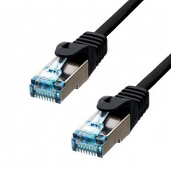 ProXtend CAT6A S/FTP CU LSZH Etherneti kaabel must 25cm