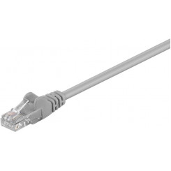 Сетевой кабель MicroConnect CAT5e U/UTP, 8 м, серый