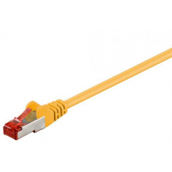 Goobay CAT 6 patch Cable S / FTP (PiMF), kollane