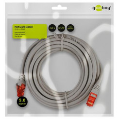 Сетевой кабель Goobay 72577 Серый 5 м Cat6 U/UTP (UTP)