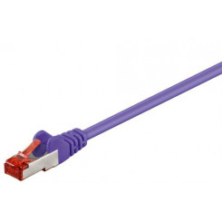 Патч-кабель Goobay CAT 6 S/FTP (PiMF), фиолетовый