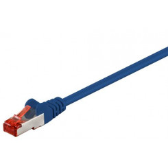 Goobay 95576 networking cable Blue 1.5 m Cat6 S / FTP (S-STP)