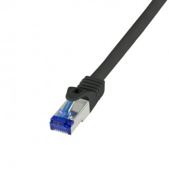 Сетевой кабель LogiLink C6A093S Черный, 10 м Cat6a S/FTP (S-STP)
