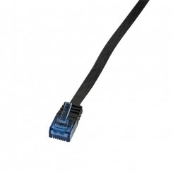Сетевой кабель LogiLink 10 м Cat6 U/UTP RJ45 Черный U/UTP (UTP)