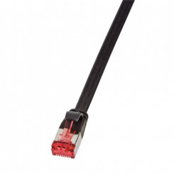 Сетевой кабель LogiLink CF2103S Черный, 15 м Cat6 U/FTP (STP)