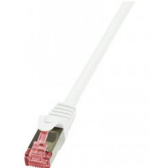 LogiLink Cat.6 S / FTP, 7.5m networking cable White Cat6 S / FTP (S-STP)