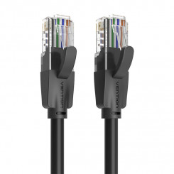 Сетевой кабель UTP Cat6 Vention IBEBD RJ45 Ethernet 1000 Мбит/с 0,5 м Черный
