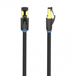 Сетевой кабель CAT8 SFTP Vention IKABL RJ45 Ethernet 40Гбит/с 10м Черный