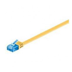 MicroConnect CAT6a U / UTP FLAT Network Cable 3m, Blue