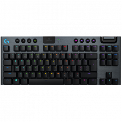 Беспроводная механическая игровая клавиатура LOGITECH G915 TKL LIGHTSPEED — CARBON — INT'L США — TACTILE