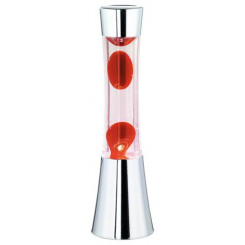 Настольная лампа TRIO Lava GY6.35 35 Вт Галогенная Хром, Розовый, Прозрачный