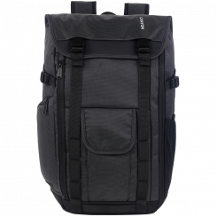 CANYON BPA-5, Рюкзак для ноутбука с экраном 15,6 дюйма, Характеристики/размер (мм): 445 x 305 x 130 мм, черный, ВНЕШНИЕ материалы: 100 % полиэстер, Внутренние материалы: 100 % полиэстер, максимальный вес (кг): 12 кг