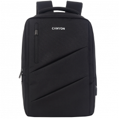 CANYON BPE-5, sülearvuti seljakott 15,6 tollile, toote spetsifikatsioon/suurus (mm): 400 mm x 300 mm x 120 mm (+60 mm), must, VÄLISmaterjalid: 100% polüester, sisemised materjalid: 100% polüester max kaal (KGS): 12 kg