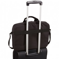 Case Logic Advantage Fits up to size 15.6  Messenger - Briefcase Black Shoulder strap