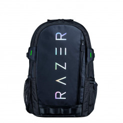 Рюкзак Razer Rogue V3 15 дюймов. Подходит для рюкзаков размером до 15 дюймов. Хроматический водонепроницаемый плечевой ремень.