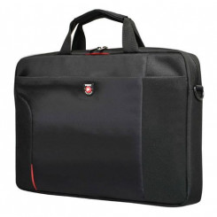 Port Designs Houston Toploading notebook case 39.6 cm (15.6) Briefcase Black