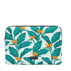 Casyx Casyx for MacBook SLVS-000008 Fits up to size 13 ” / 14  Sleeve Birds of Paradise Waterproof
