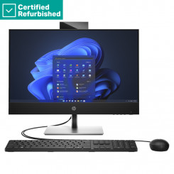RENEW SILVER HP Pro 440 G9 AIO All-in-One - i5-12400T, 8GB, 256GB SSD, 23.8 FHD Non-Touch AG, WiFi, Height Adjustable, NO SPEAKERS, Win 11 Pro Downgrade, 1 years