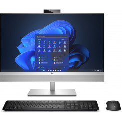 HP EliteOne 870 G9 Intel® Core™ i5 i5-13500 68,6 см (27) 2560 x 1440 пикселей Сенсорный экран 16 ГБ DDR5-SDRAM Твердотельный накопитель на 512 ГБ ПК «все в одном» Windows 11 Pro Wi-Fi 6E (802.11ax) Белый