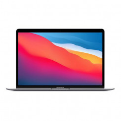 Sülearvuti APPLE MacBook Air MGN63 13.3 2560x1600 RAM 8GB DDR4 SSD 256GB Integreeritud ENG macOS Big Sur Space Grey 1,29 kg MGN63ZE/A
