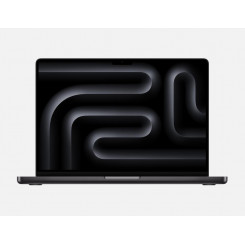 Ноутбук APPLE MacBook Pro Процессор Apple M3 Pro 16,2 3456x2234 ОЗУ 18 ГБ SSD 512 ГБ 18-ядерный графический процессор ENG Card Reader SDXC macOS Sonoma Space Black 2,14 кг MRW13ZE/A
