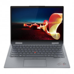 Lenovo ThinkPad X1 YOGA Gen 7 2-IN-1 CONVERTIBLE Core™ i5-1235U 256 GB SSD 16 GB 14 WUXGA (1920 x 1200) TOUCHSVCREEN IPS STORM GRAY Taustvalgustusega klaviatuur FP-lugeja. 3-aastane garantii