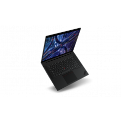 Lenovo ThinkPad P1 (Gen 6) Must, Weave 16 OLED puutetundlik WQUXGA Peegeldusvastane Intel Core i7 i7-13800H 32 GB SO-DIMM DDR5-5600 Mitte-ECC SSD 1000 GB NVIDIA GeForce RTX 4060 GB0 GD1 4060 Pro8 GB0 Windows. Bluetoothi versioon 5.1 Klaviatuuri keel Ing