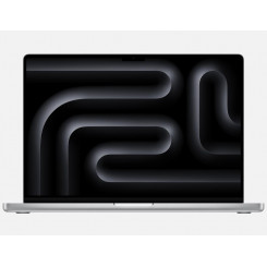 Ноутбук APPLE MacBook Pro Процессор Apple M3 Max 16,2 3456x2234 ОЗУ 48 ГБ SSD 1 ТБ 40-ядерный графический процессор ENG/RUS Кардридер SDXC macOS Sonoma Silver 2,16 кг MUW73RU/A