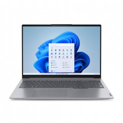 Lenovo ThinkBook 16 sülearvuti 40,6 cm (16 tolli) WUXGA Intel® Core™ i5 i5-1335U 16 GB DDR5-SDRAM 512 GB SSD Wi-Fi 6 (802.11ax) Windows 11 Pro hall
