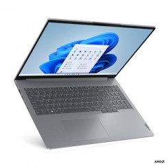 Lenovo ThinkBook 16 Laptop 40.6 cm (16) WUXGA AMD Ryzen™ 7 7730U 16 GB DDR4-SDRAM 512 GB SSD Wi-Fi 6 (802.11ax) Windows 11 Pro Grey